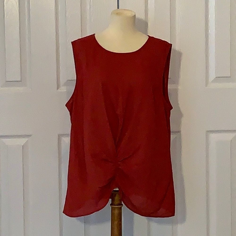 Alfani Art Blossom blouse XL NWT